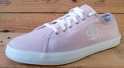 Timberland Newport Bay Low Canvas Trainers UK4/US4.5/EU37 A2DQ7 Light Pink