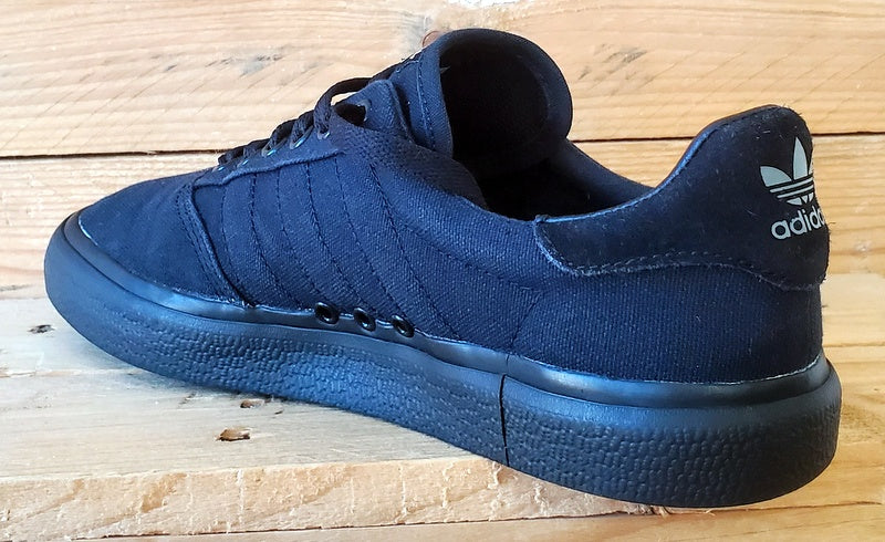 Adidas 3MC Low Canvas Trainers UK8/US8.5/EU42 B22713 Triple Core Black