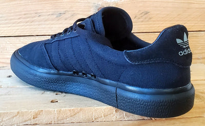 Adidas 3MC Low Canvas Trainers UK8/US8.5/EU42 B22713 Triple Core Black