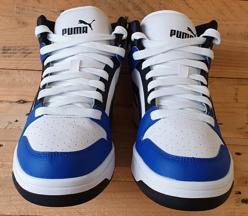 Puma Rebound Mid Leather Trainers UK7/US8/EU40.5 369573-35 White/Blue/Black