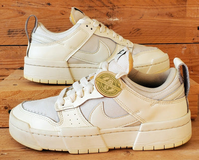 Nike Dunk Disrupt Low Leather Trainers UK6/US8.5/EU40 CK6654-105 Coconut Milk
