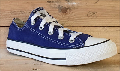 Converse Chuck Taylor All Star Canvas Trainers UK4/US6/EU36.5 132299F Blue/White