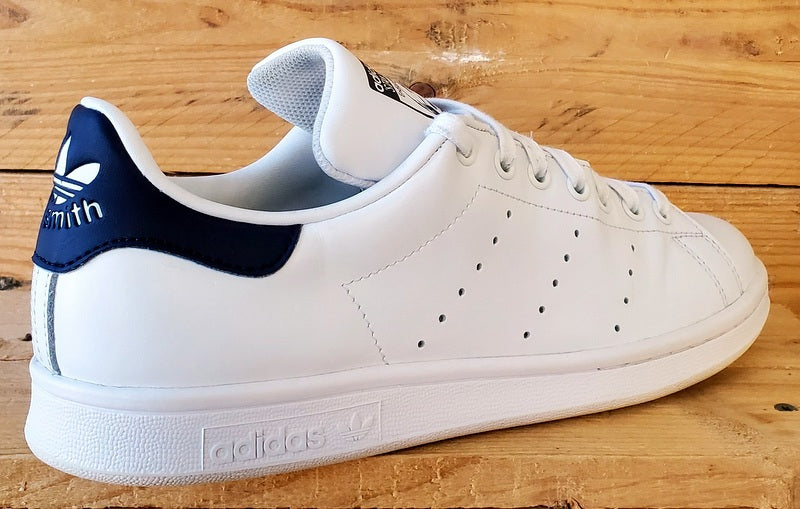 Adidas Stan SMith Low Leather Trainers UK8/US8.5/EU42 M20325 White/Navy