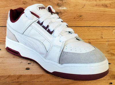 Puma Slipstream Retro Low Leather Trainers UK9/US10/EU43 384692-06 White/Red