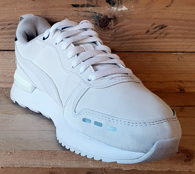 Puma Footwear R78 Low Leather Trainers UK4/US6.5/EU37 383833-01 Raw White