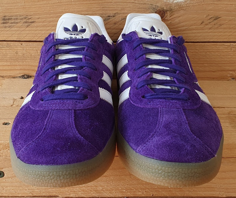 Adidas Gazelle Super Low Suede Trainers UK8/US8.5/EU42 BY9780 Energy Ink Purple