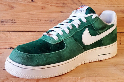 Nike Air Force 1 Blazer Pack Suede Trainers UK10/US11/EU45 488298-308 Pine Green