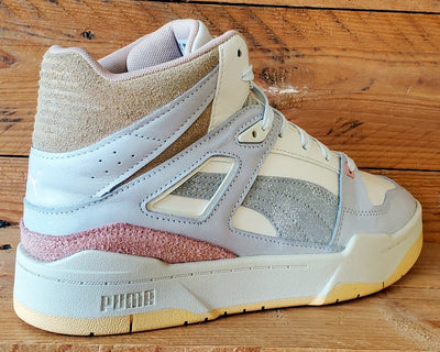 Puma Slipstream Mid Leather Trainers UK6/US8.5/EU39 389846-02 Warm White