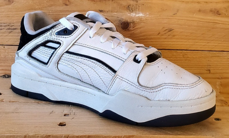 Puma Slipstream Low Leather Trainers UK8/US9/EU42 388549-01 White/Black