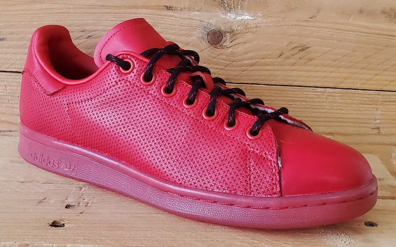 Adidas Stan Smith Adicolor Low Leather Trainers UK6/US6.5/E39 S80248 Scarlet Red