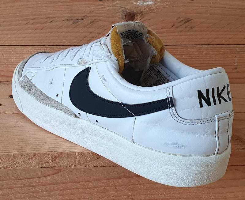 Nike Blazer 77 Low Leather Trainers UK9.5/US10.5/EU44.5 DA6364-101 White