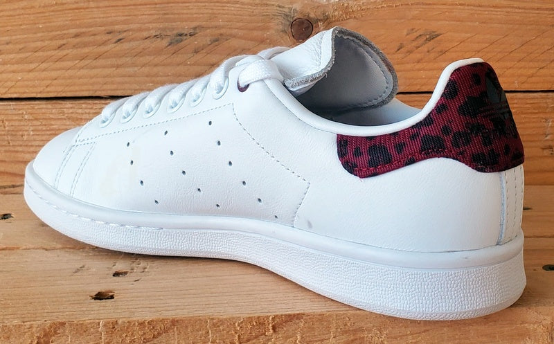 Adidas Stan Smith Low Leather Trainers UK6/US7.5/EU39 EE4896 White/Leopard
