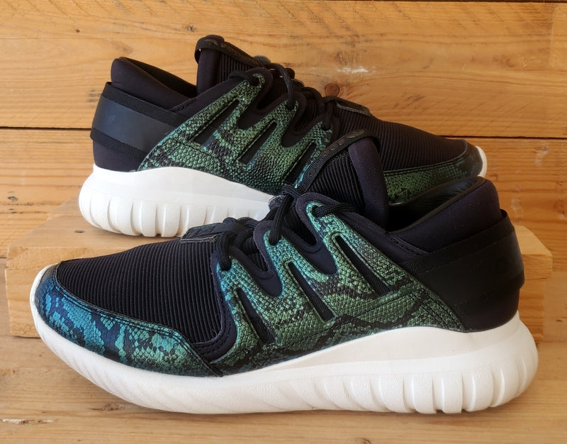 Adidas Tubular Nova Low Textile Trainers UK8/US8.5/EU42 S32007 Black/Green  – VintageTrainers