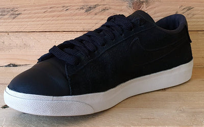 Nike Blazer London Low Leather Trainers UK4/US6.5/EU37.5 AA3001-001 Black/White