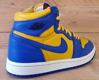 Nike Air Jordan 1 Mid Leather Trainers UK4/US6.5/EU37.5 FD2596-700 Reverse Laney