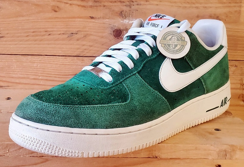 Nike Air Force 1 Blazer Pack Suede Trainers UK10/US11/EU45 488298-308 Pine Green