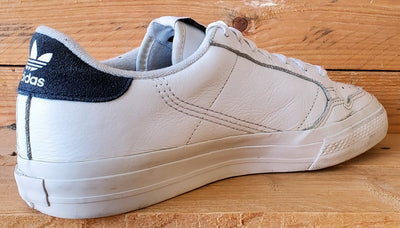 Adidas Continental Vulc Low Leather Trainers UK8/US8.5/EU42 EG4588 White