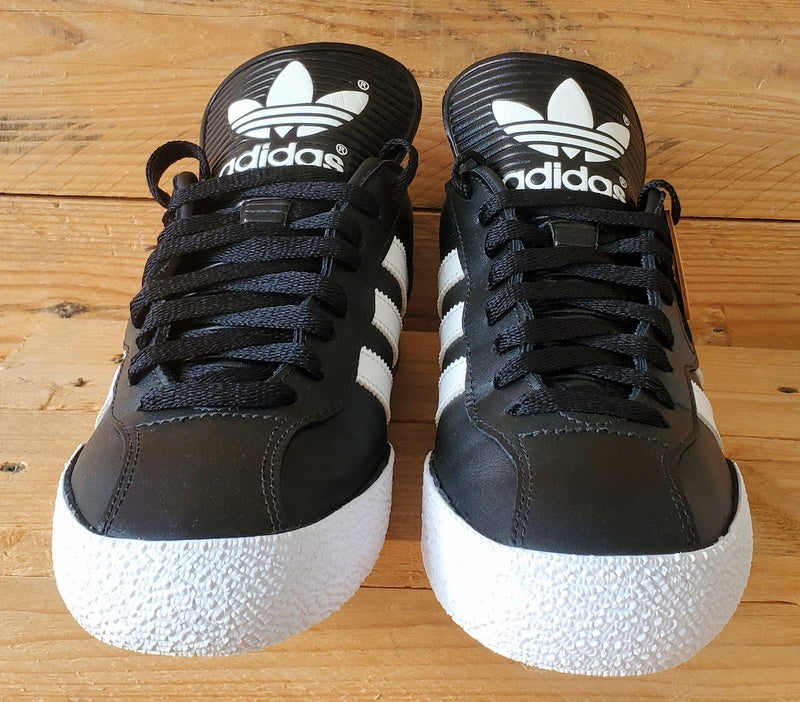 Adidas Samba Super Low Leather Trainers UK8/US8.5/EU42 019099 Black/White