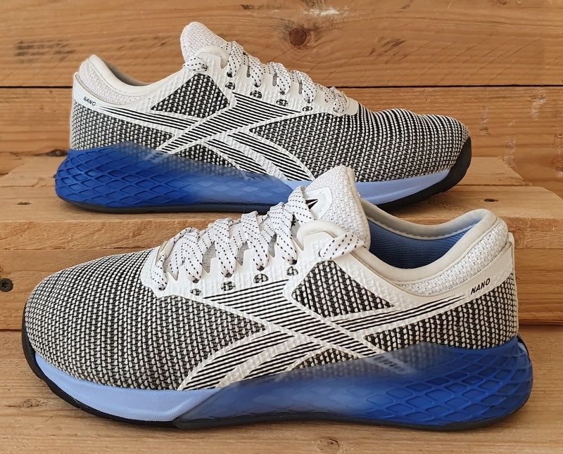 Reebok Crossfit Nano 9 Low Textile Trainers UK3/US5.5/EU35.5 FU7573 Black/White