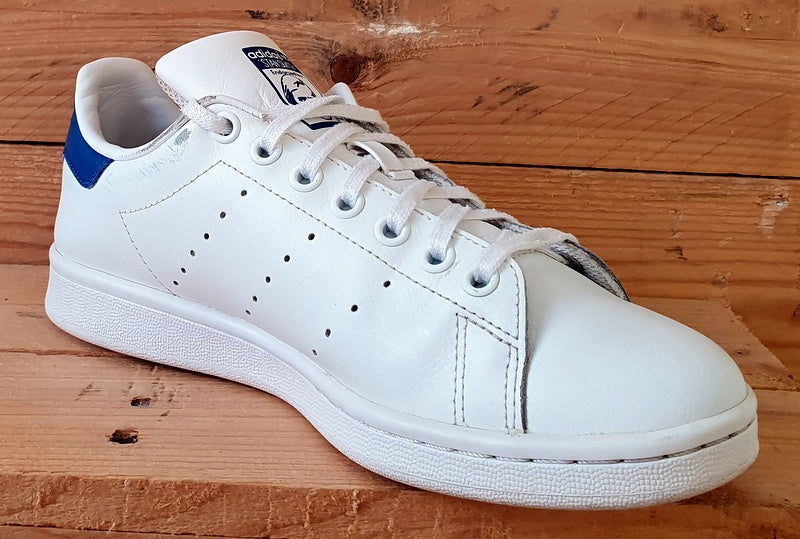 Adidas Stan Smith Low Leather Trainers UK5.5/US6/EU38.5 S74778 White/Blue