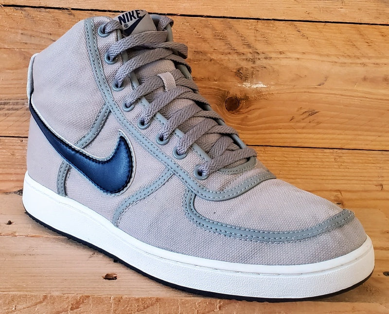 Nike Vandal Mid Canvas Trainers UK8.5/US9.5/EU43 306323-041 Grey/Navy/White