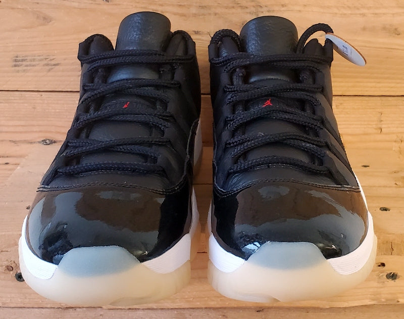 Nike Air Jordan 11 Retro Low Leather Trainers uk11/US12/EU46 AV2187-001 Black