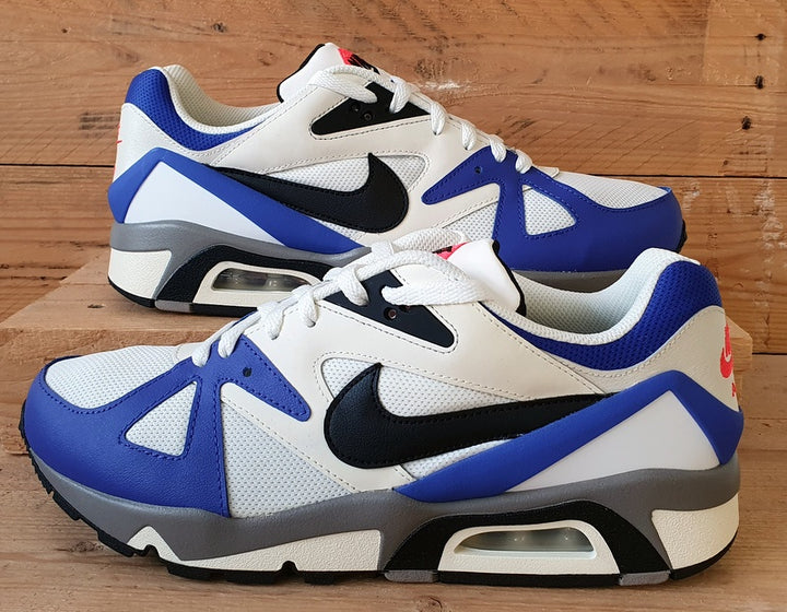 Nike Air Structure Triax 91 Low Trainers UK9 US10 EU44 DC2548 100 Violet White VintageTrainers