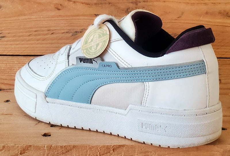 Puma CA Pro Tech Low Leather Trainers UK7/US8/EU40.5 381225-04 White/Blue