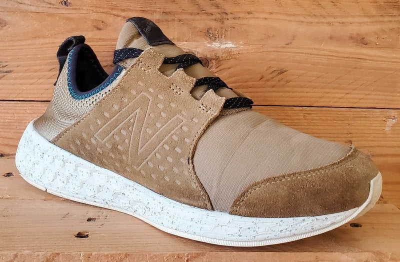 New Balance Fresh Foam Low Textile/Suede Trainers UK10/US10.5/E44.5 MCRUZN Brown
