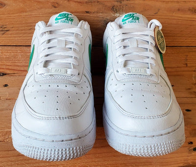 Nike Air Force 1 Low Leather Trainers UK5.5/US8/EU39 DV3808-108 White/Green