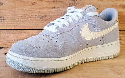 Nike Air Force 1 Low Suede Trainers UK6/US8.5/EU40 DZ4863-001 Light Bone