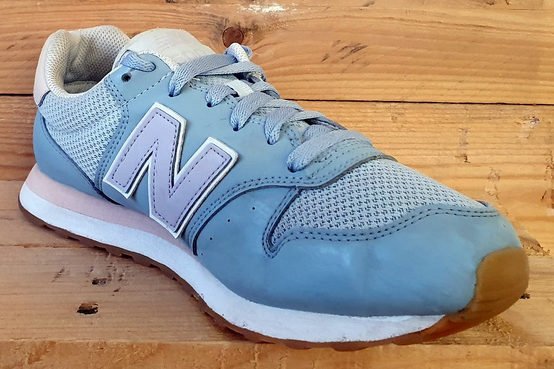 New Balance 500 Low Textile/Suede Trainers UK7/US9/EU40.5 GW500BA1 Blue