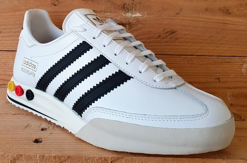 Adidas Originals Kegler super Low Leather Trainers UK7.5/US8/EU41 GY9422 White