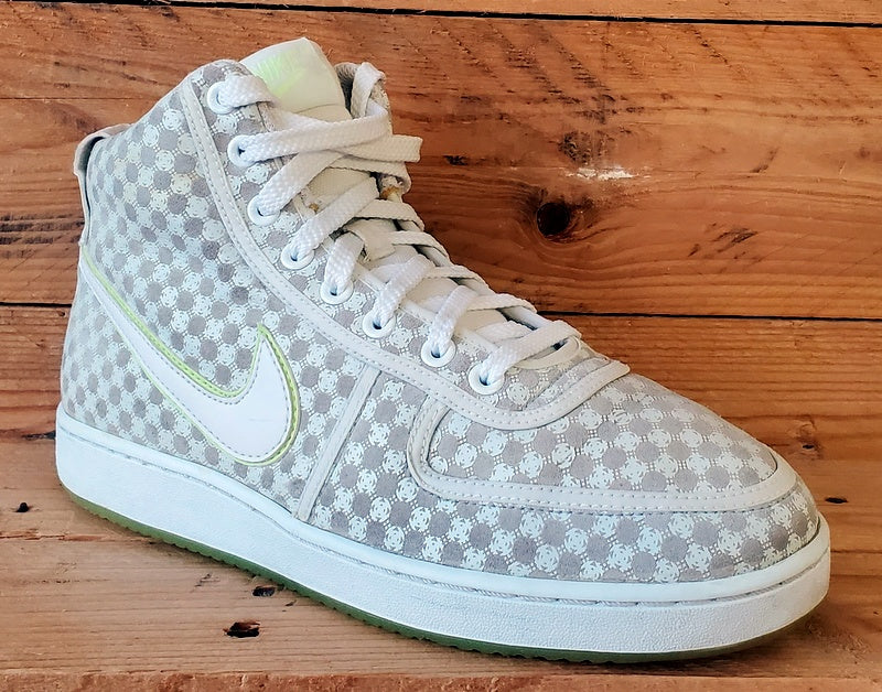 Nike Vandal Premium Mid Canvas Trainers UK6/US8.5/EU40 325321-011 Grey/White