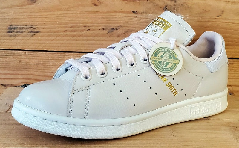 Adidas Stan Smith Low Leather Trainers UK5/US6.5/EU38 CP8915 Beige/Grey