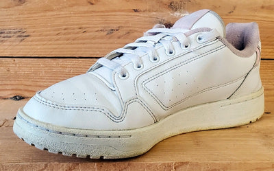Adidas NY 90 Low Leather Trainers UK6.5/US8/EU40 GX4461 White/Pink