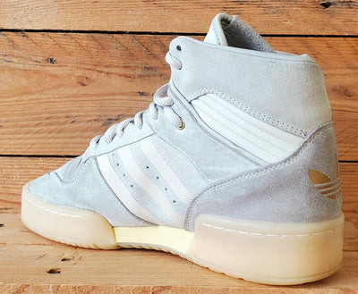 Adidas Rivalry Mid Suede Trainers UK7/US7.5/EU40.5 FZ6324 Cream/Grey/Gum