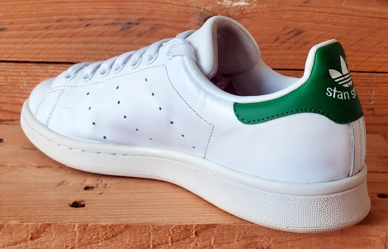 Adidas Stan Smith Low Leather Trainers UK7/US7.5/EU40.5 M20324 White/Green