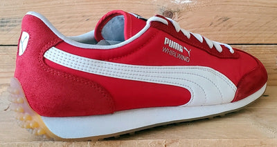 Puma Whirlwind Low Textile Trainers UK8/US9/EU42 351293-88 Red/White/Gum