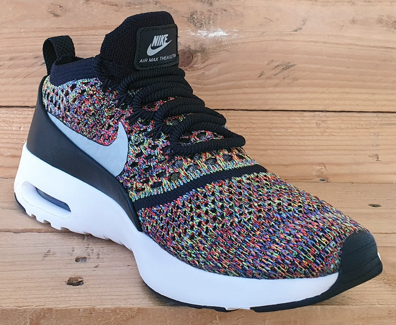 Nike Air Max Thea Flyknit Low Trainers UK4/US6.5/EU37.5 881175-600 Multicolor