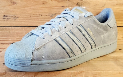 Adidas Superstar Low Suede Trainers UK9/US9.5/EU43 FY2321 Triple Grey