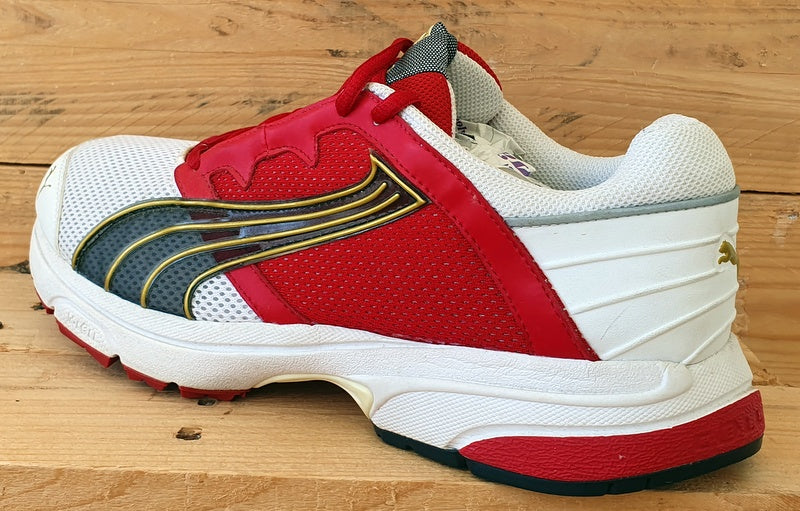 Puma M20 Low Textile Trainers 182473 02 Red/White/Gold/Black UK9.5/US10.5/EU44