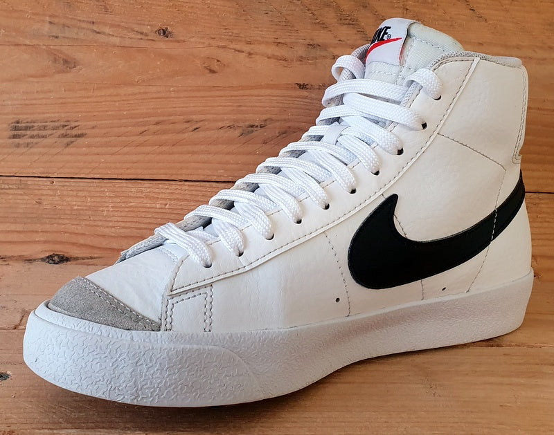 Nike Blazer Mid 77 Leather Trainers UK5.5/US6Y/EU38.5 DA4086-100 White/Black