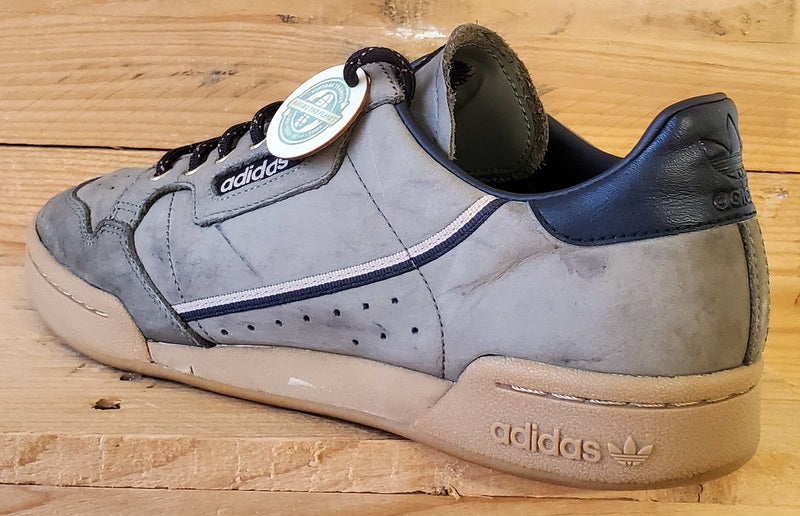 Adidas Continental 80 Low Suede Trainers UK10/US10.5/EU44.5 EG3099 Trace Cargo