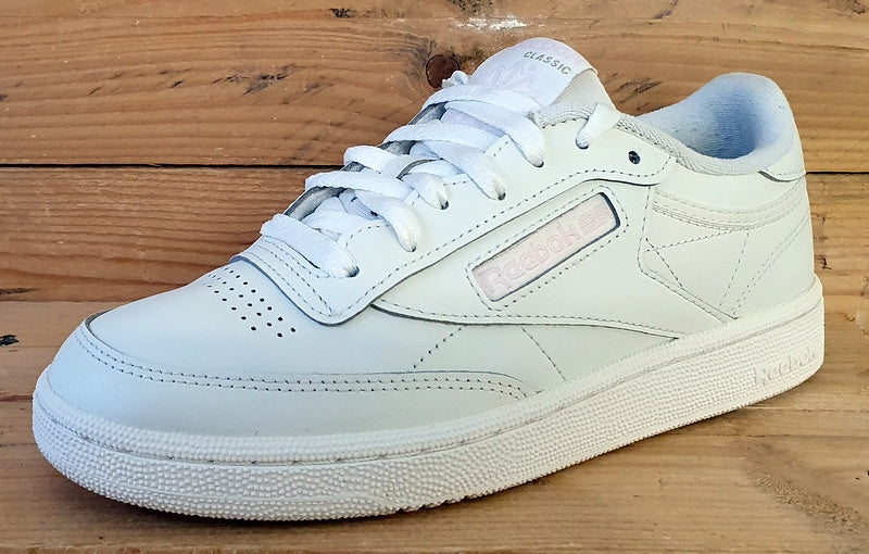 Reebok Classic Club C 85 Low Leather Trainers UK4.5/US7/EU37.5 1Y3501 Light Grey