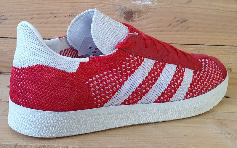 Adidas Originals Gazelle Low Primeknit Trainers UK8.5/US9/E42.5 BB5247 Scarlet