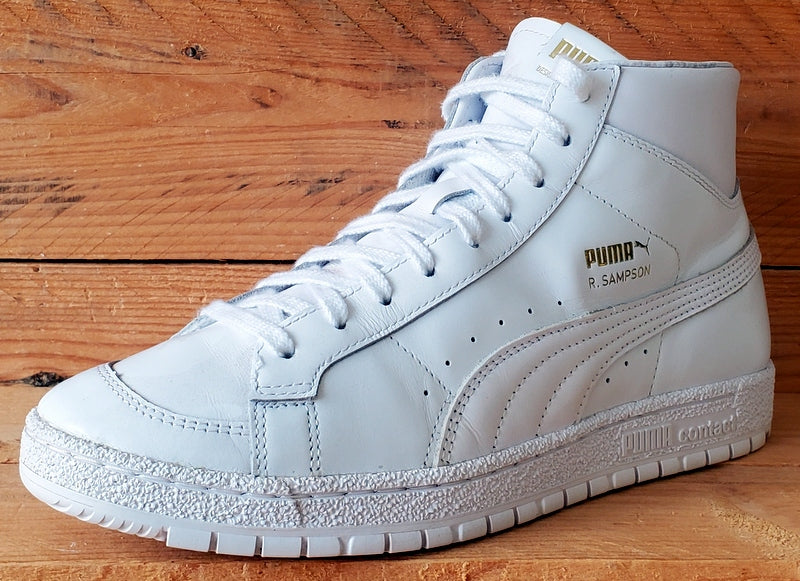Puma Ralph Sampson 70 Mid Leather Trainers UK7.5/US8.5/EU41 382523-01 White