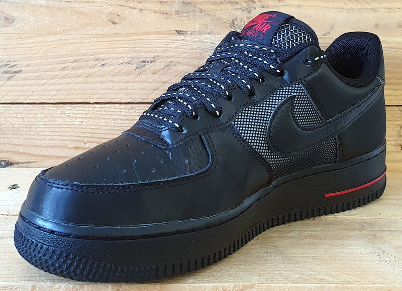 Nike Air Force 1 Leather Trainers UK6.5/US7.5/EU40.5 DO6389-001 Black Ballistic