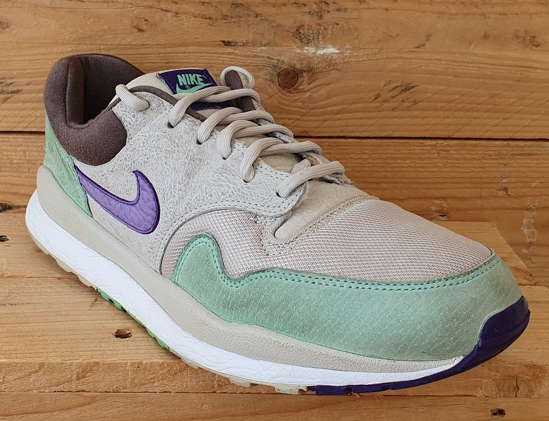 Nike Air Safari Low Suede Trainers UK10/US11/EU45 371740-053 Grey/Green Glow