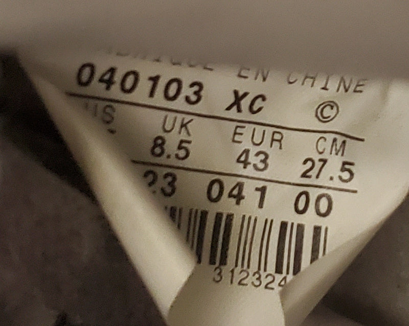 Nike Vandal Mid Canvas Trainers UK8.5/US9.5/EU43 306323-041 Grey/Navy/White